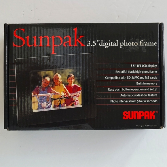 Sunpak Accents Digital Frame Poshmark